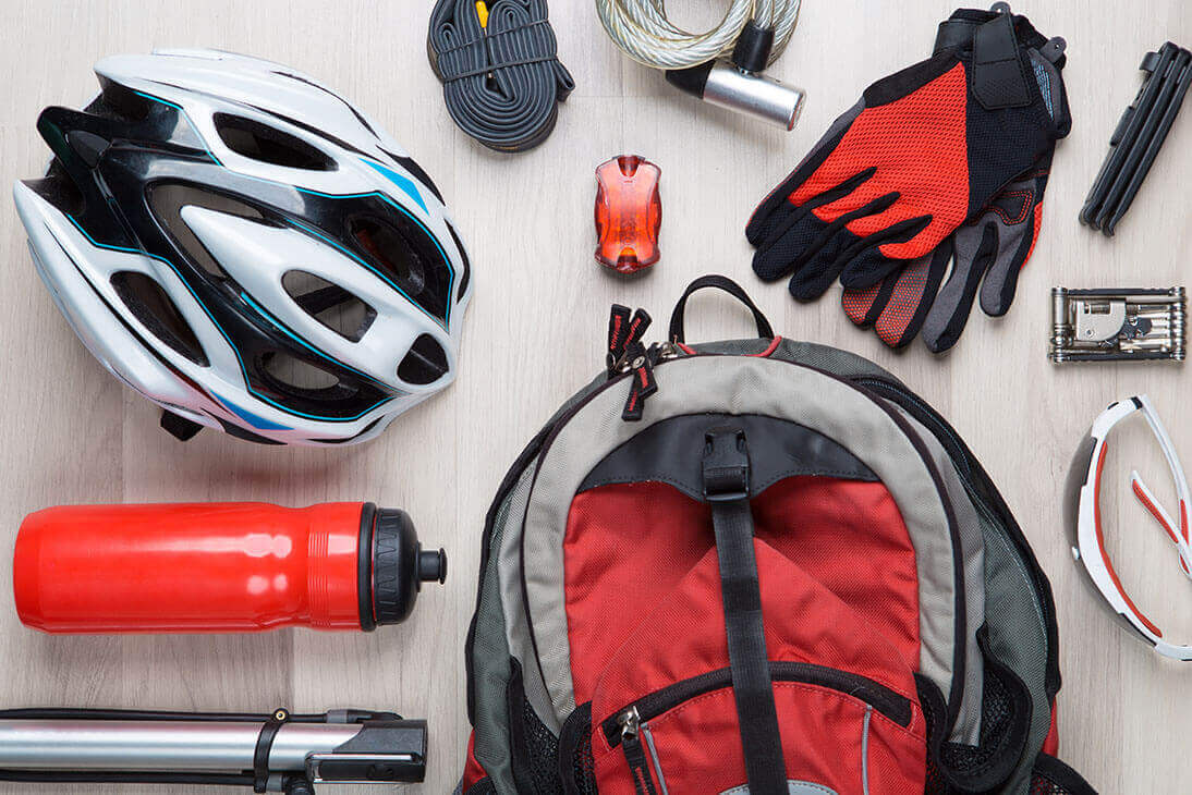 Cycling equipment including an iPhone wireless charger and bike phone mount