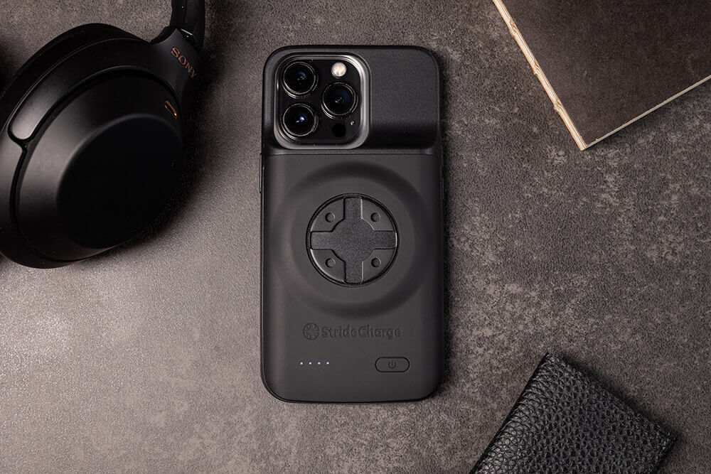 StrideCharge wireless charging phone case